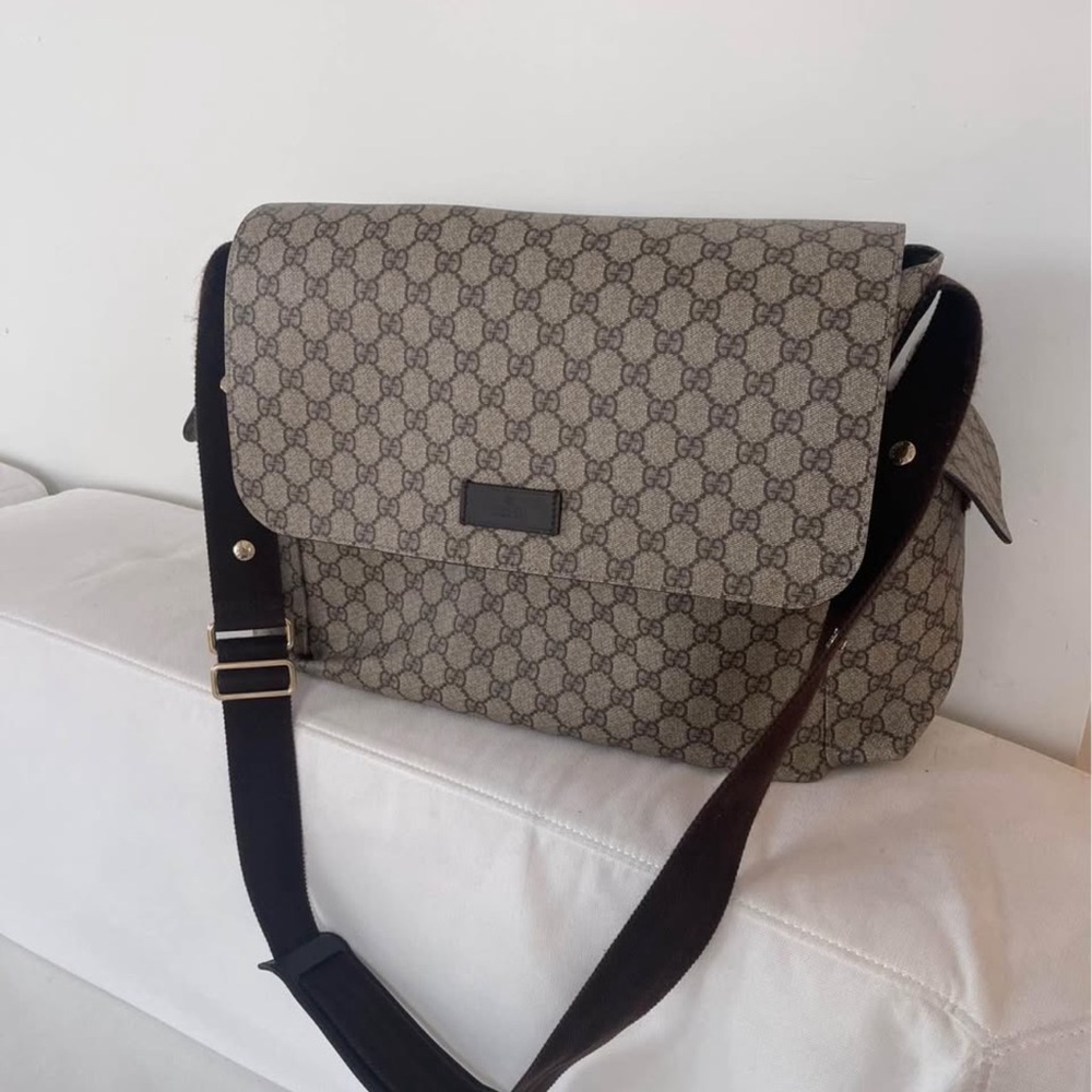 Gucci Brown diaper Bag